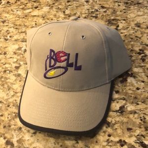 Vintage Taco Bell hat, never worn blue rim